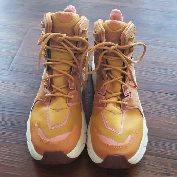 Hoka Womens Anacapan Waterproof Gortex Athletic Vibram Hiking Sneakers Size 9.5 - Picture 2 of 7